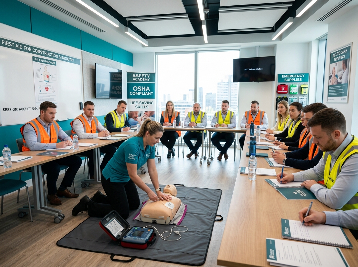 MDA Academy First Aid Practical Simulation Classroom